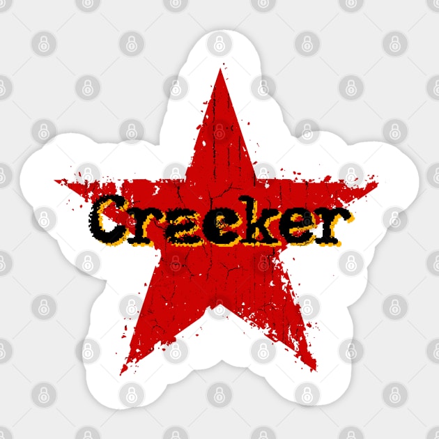 best vintage star Cracker Sticker by BerduaPodcast